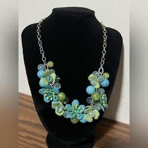 2 Floral Necklace Different Color